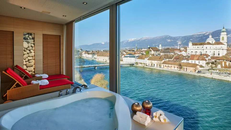 Wellnessbereich im H4 Hotel Solothurn - Palais Besenval - Offizielle Webseite